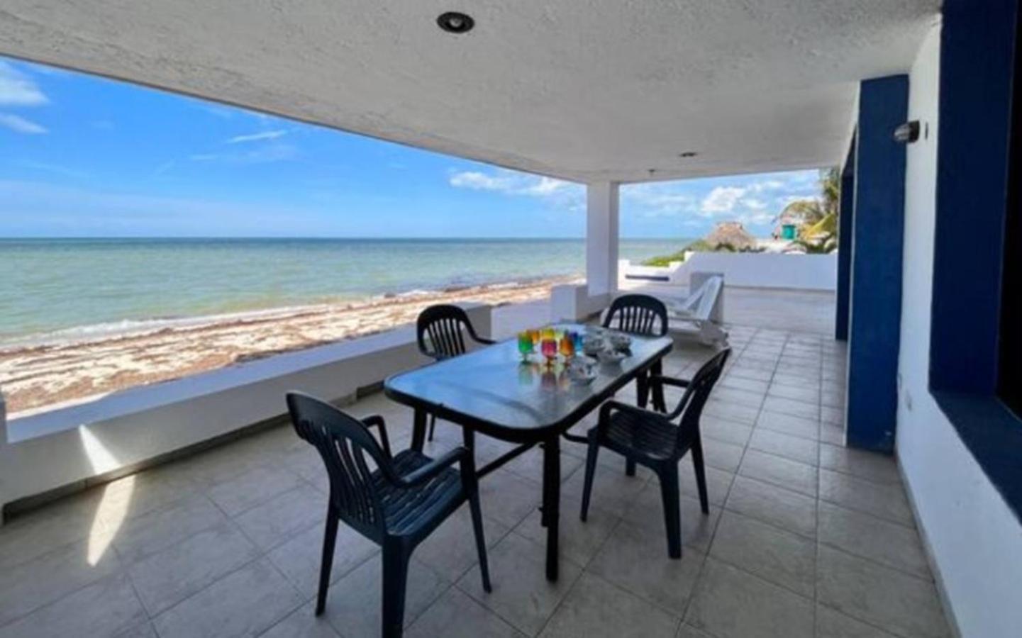 Don Lalo, Family Villa With Sandy Beach At Your Feet. Progreso  Exterior foto